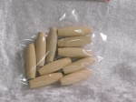 Wood Beads Raw Tube 30x10mm x 10pcs